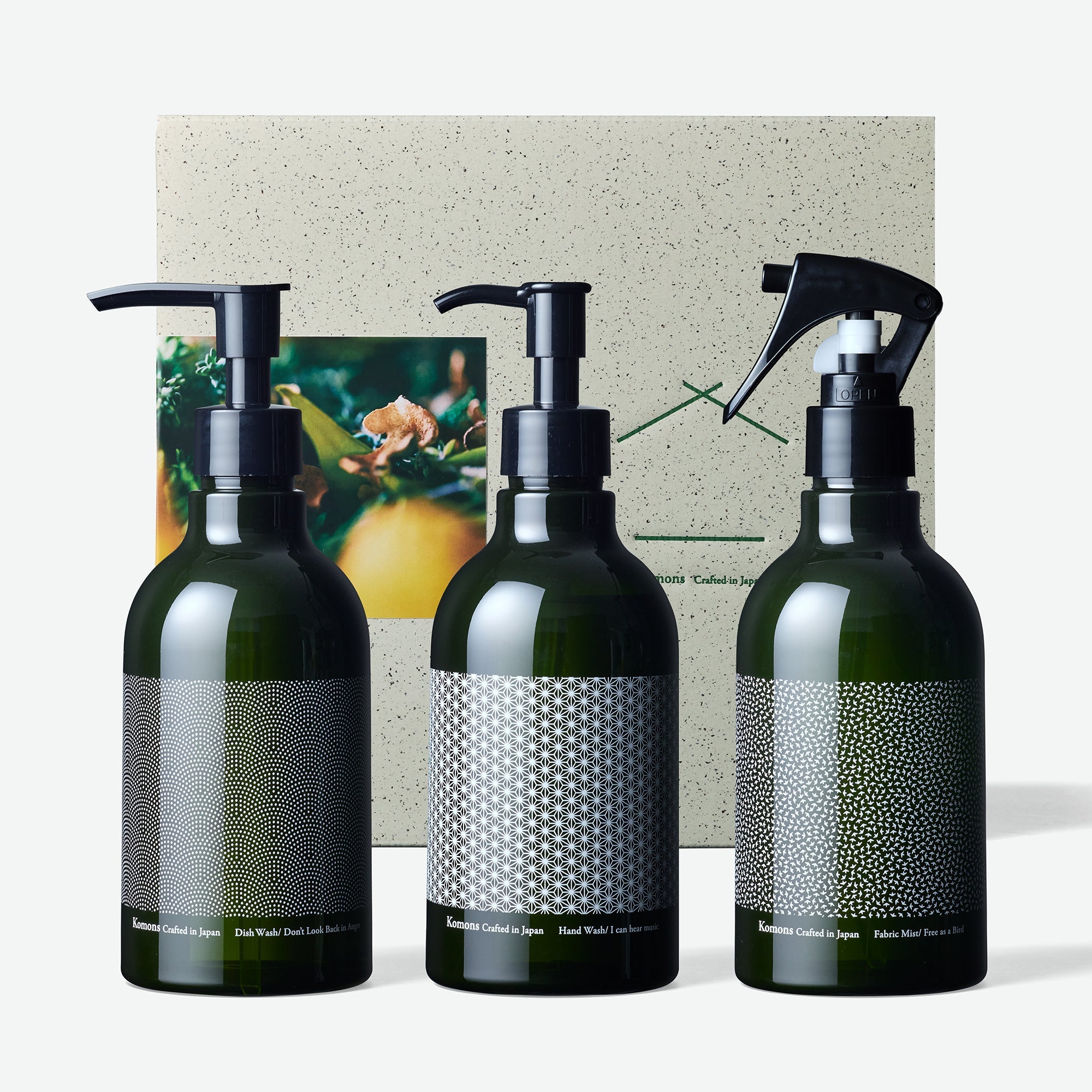 ベーシックトリオ(ディッシュ＆ファブリックミスト＆ハンドソープ