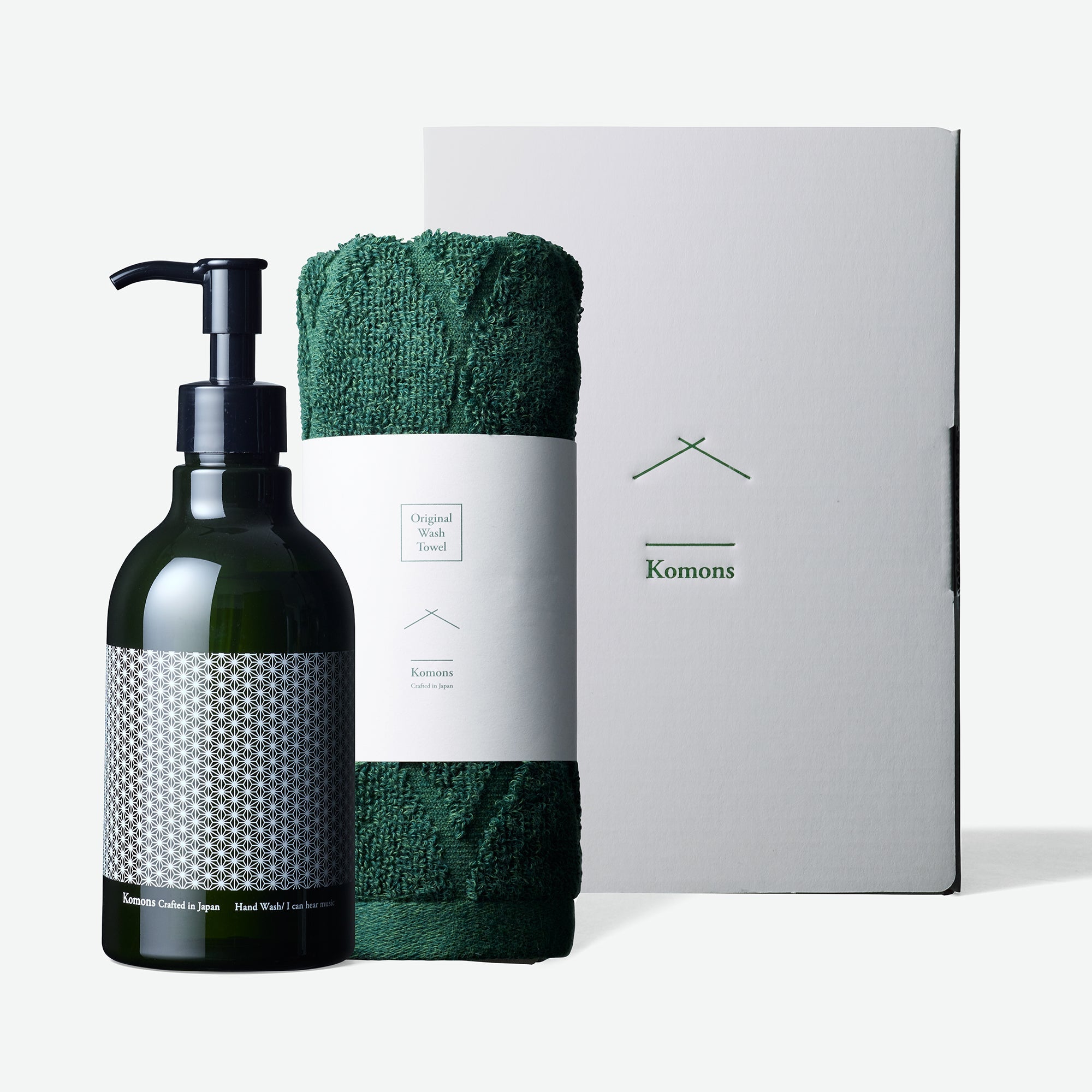 ウォッシュタオルセット(ウォッシュタオル＆ハンドソープ) – Komons
