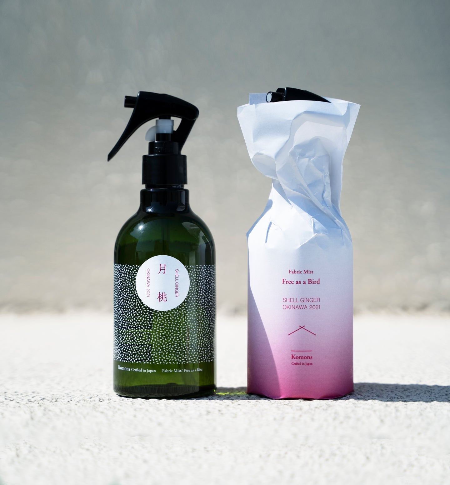 季節限定・沖縄月桃】2021 Spring & Summer Fabric Mist / Free as a