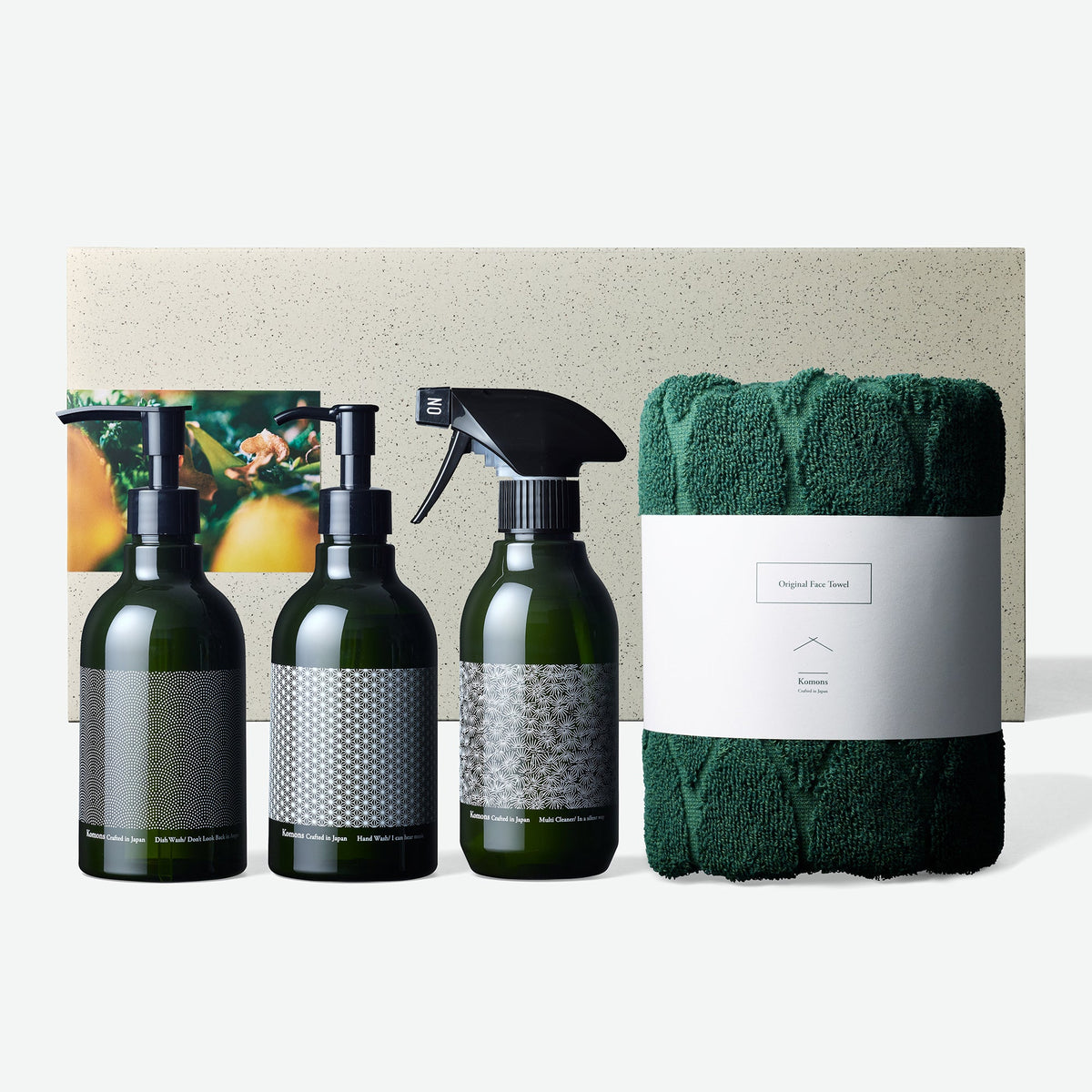 キッチントリオ"＋" (ディッシュ＆ハンドソープ＆マルチ＆フェイスタオル)