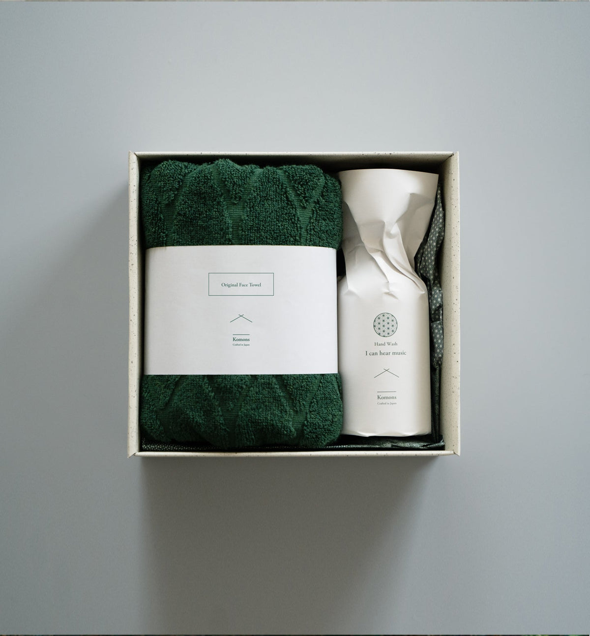 フェイスタオルセット(フェイスタオル＆ハンドソープ)